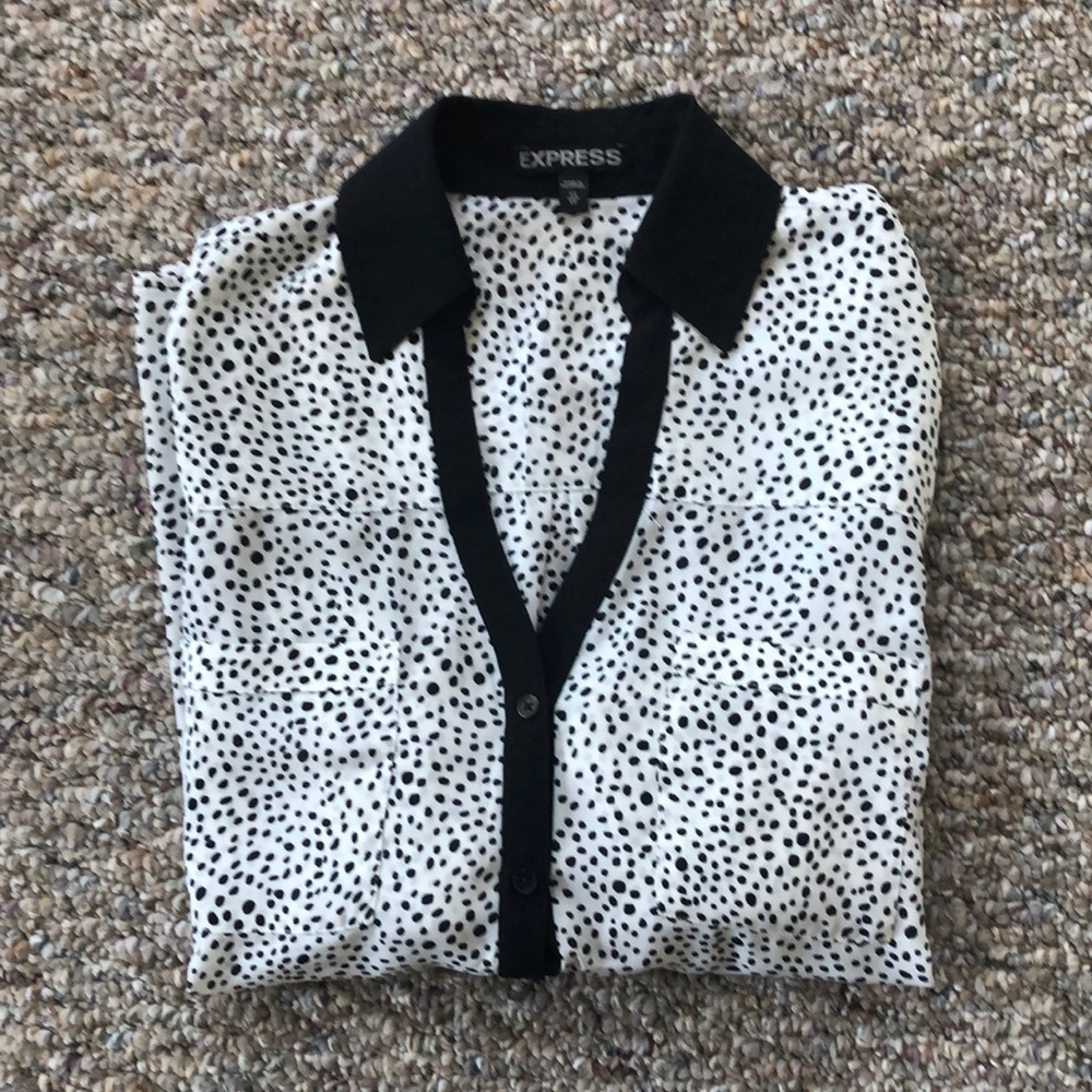Button up Express Blouse